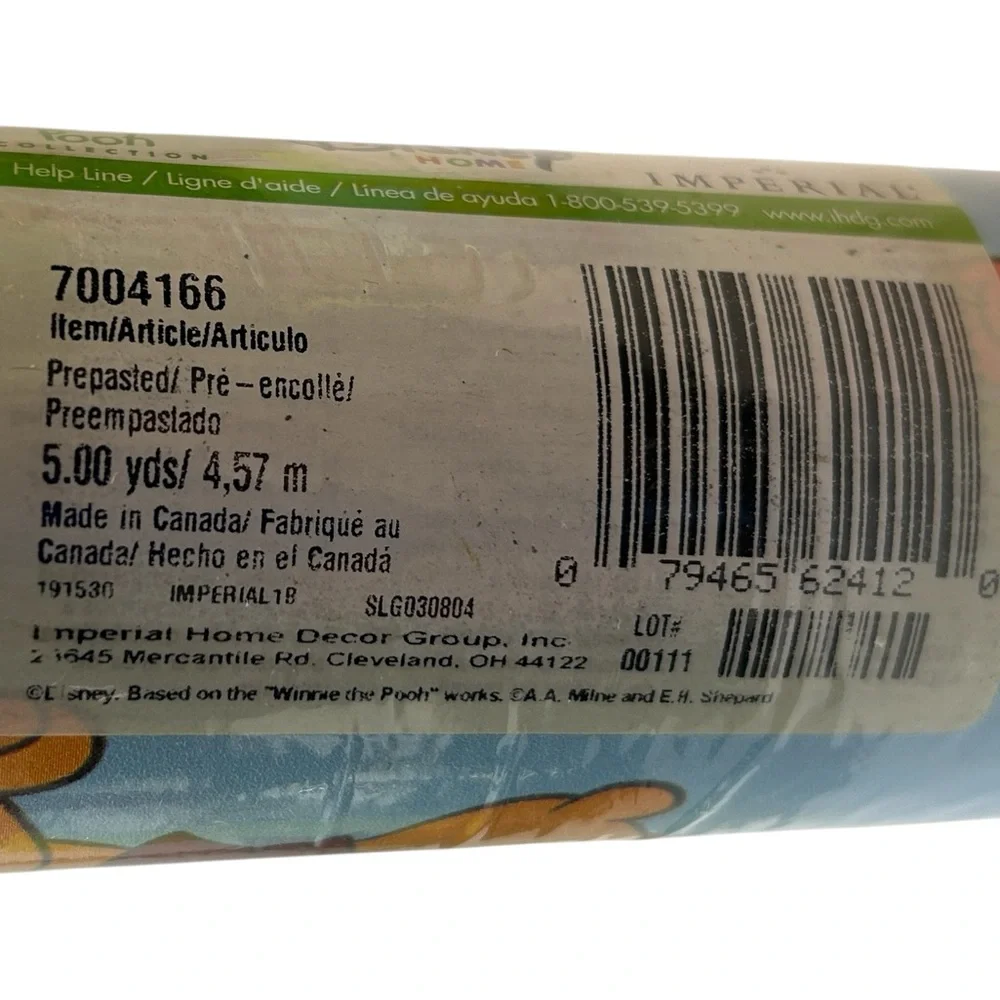 Disney Winnie The Pooh Tigger And Friends Wall Border New Sealed 2 Rolls